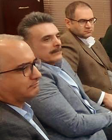 آقای سید علی رضوی دهکردی عضو انجمن اولیا دبیرستان روشنگران